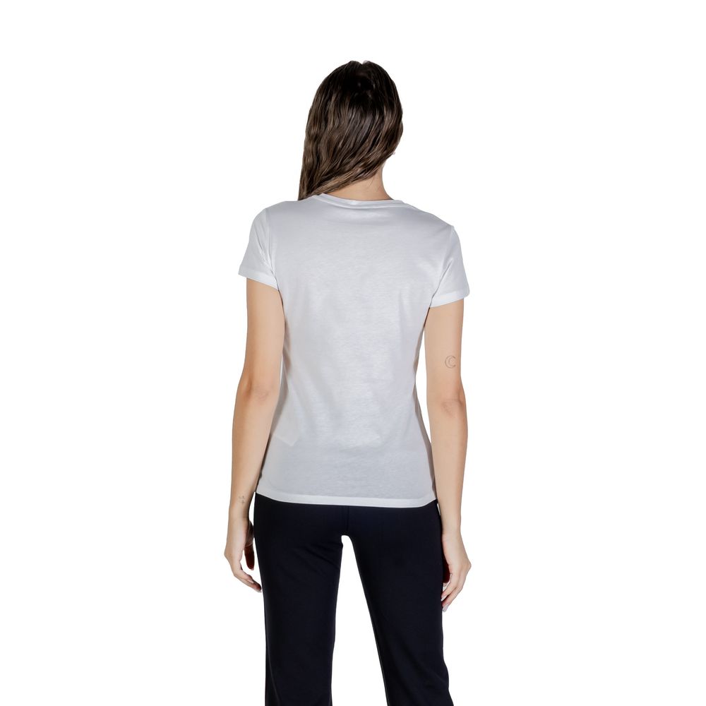 Liu Jo White Cotton T-Shirt - Luxe Nova