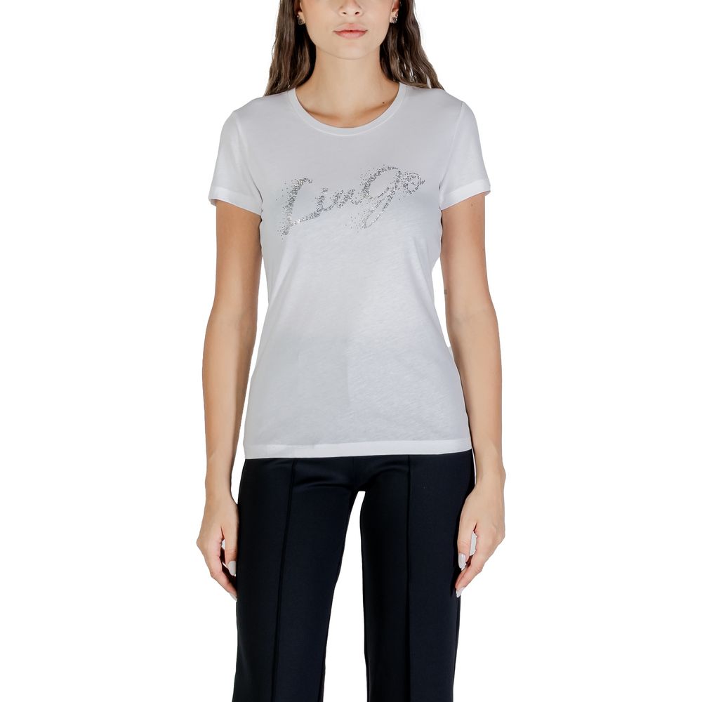 Liu Jo Bicolor Cotton T-Shirt - Luxe Nova