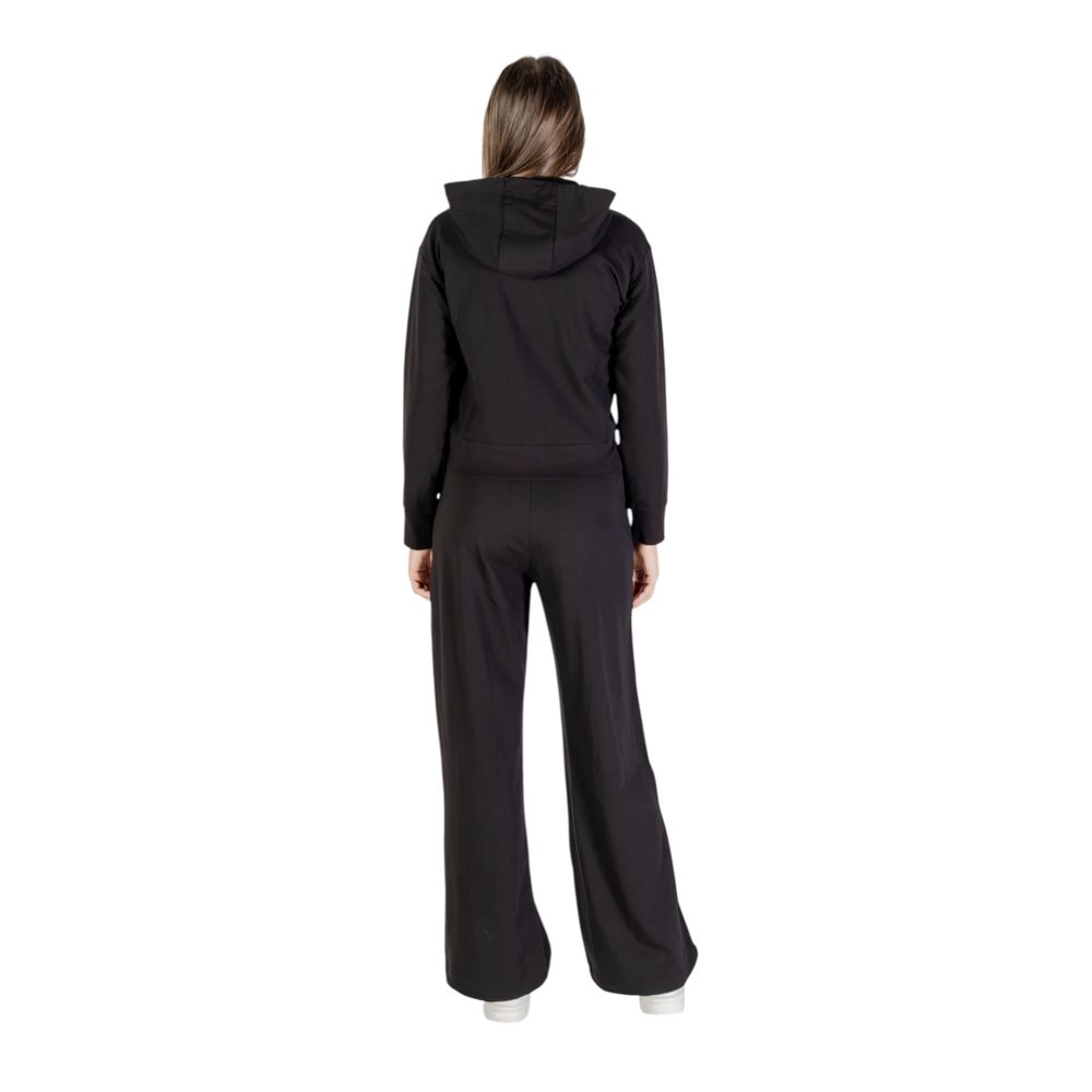 EA7 Emporio Armani Black Cotton Tracksuit - Luxe Nova