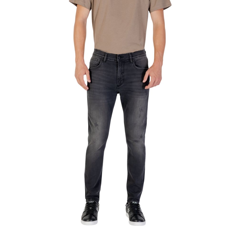 Antony Morato Black Cotton Relaxed Fit Jeans - Luxe Nova