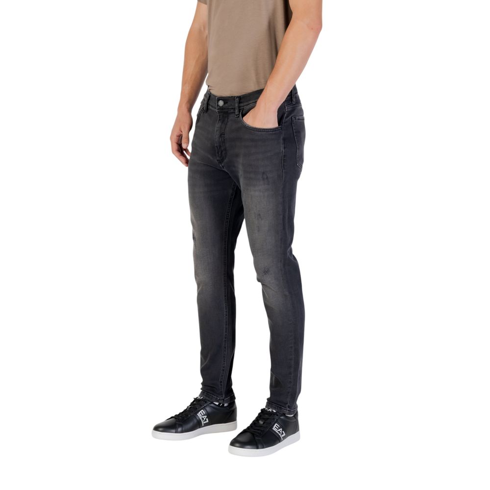 Antony Morato Black Cotton Relaxed Fit Jeans - Luxe Nova