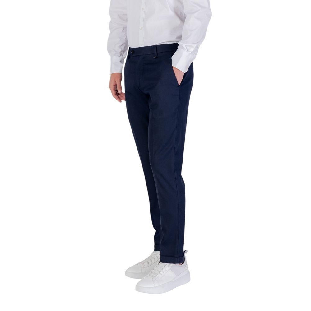Antony Morato Blue Polyester Skinny Pants - Luxe Nova
