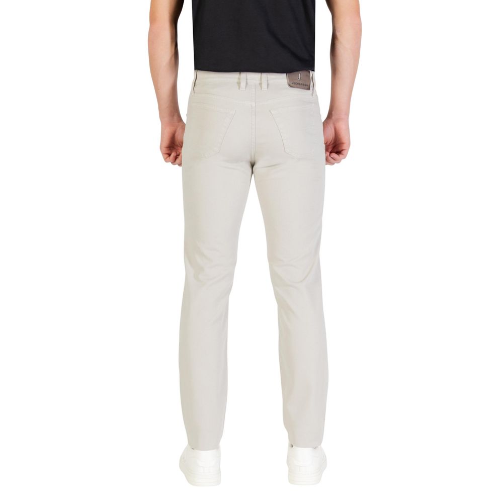 Jeckerson Gray Cotton Skinny Jeans - Luxe Nova