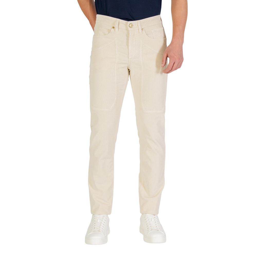 Jeckerson Cream Cotton Skinny Jeans - Luxe Nova