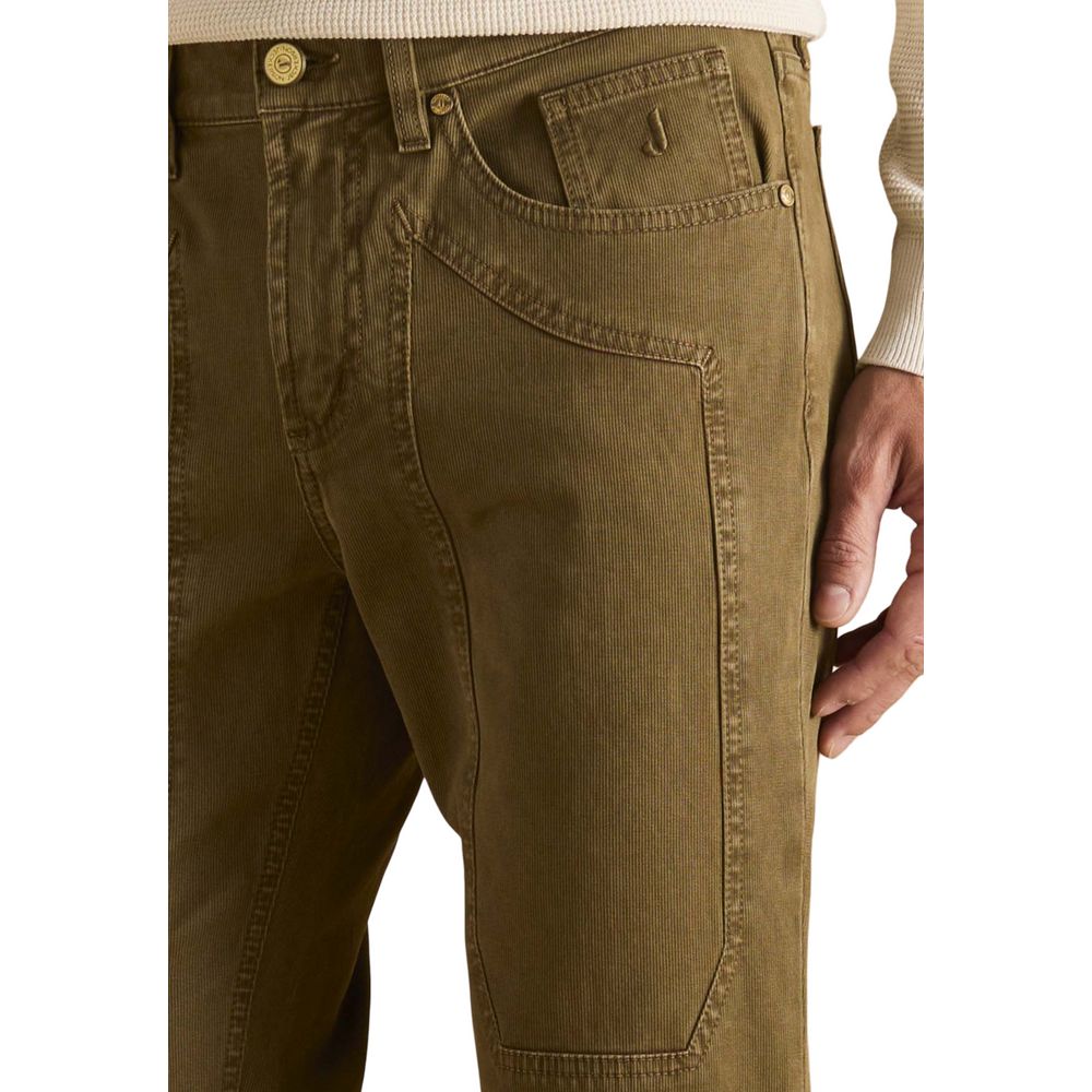 Jeckerson Brown Cotton Skinny Jeans - Luxe Nova