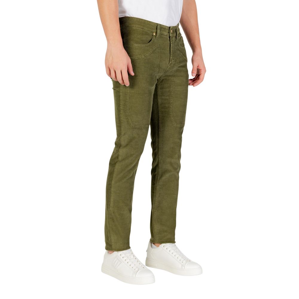 Jeckerson Green Cotton Skinny Jeans - Luxe Nova