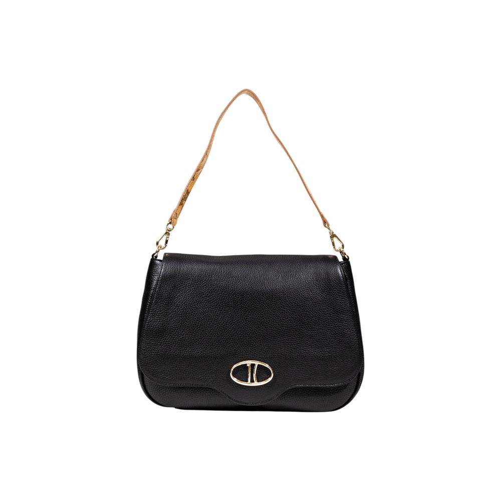 Alviero Martini Prima Classe Black Polyethylene Handbag