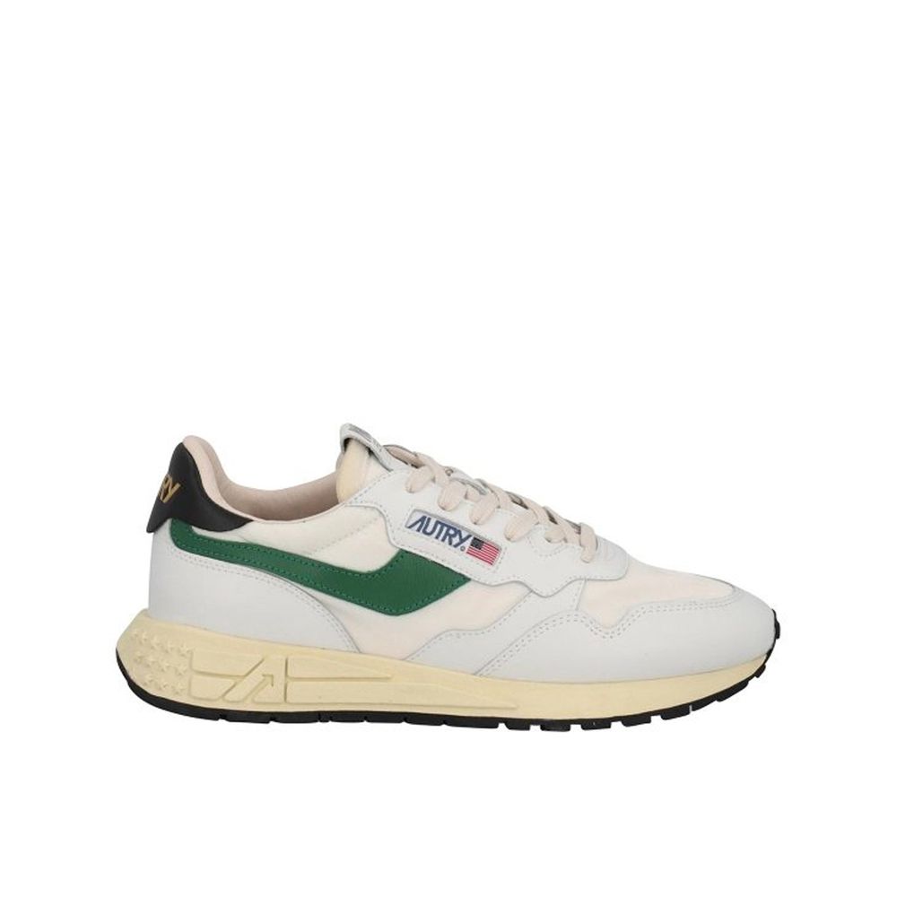 Autry White Leather Athletic Sneakers - Luxe Nova