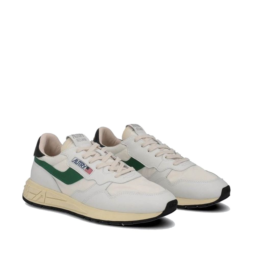 Autry White Leather Athletic Sneakers - Luxe Nova