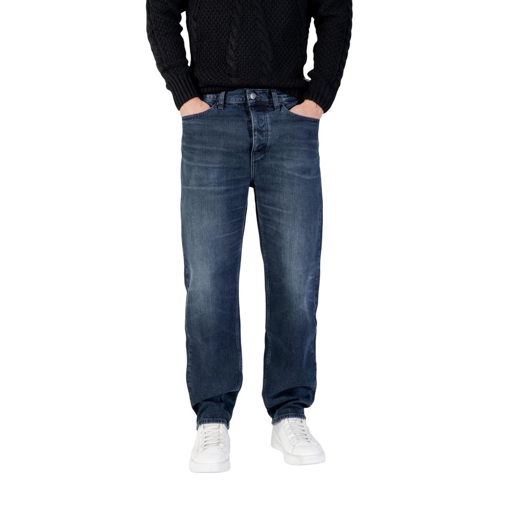 Tommy Hilfiger Jeans Blue Recycled Cotton Relaxed Fit Jeans - Luxe Nova
