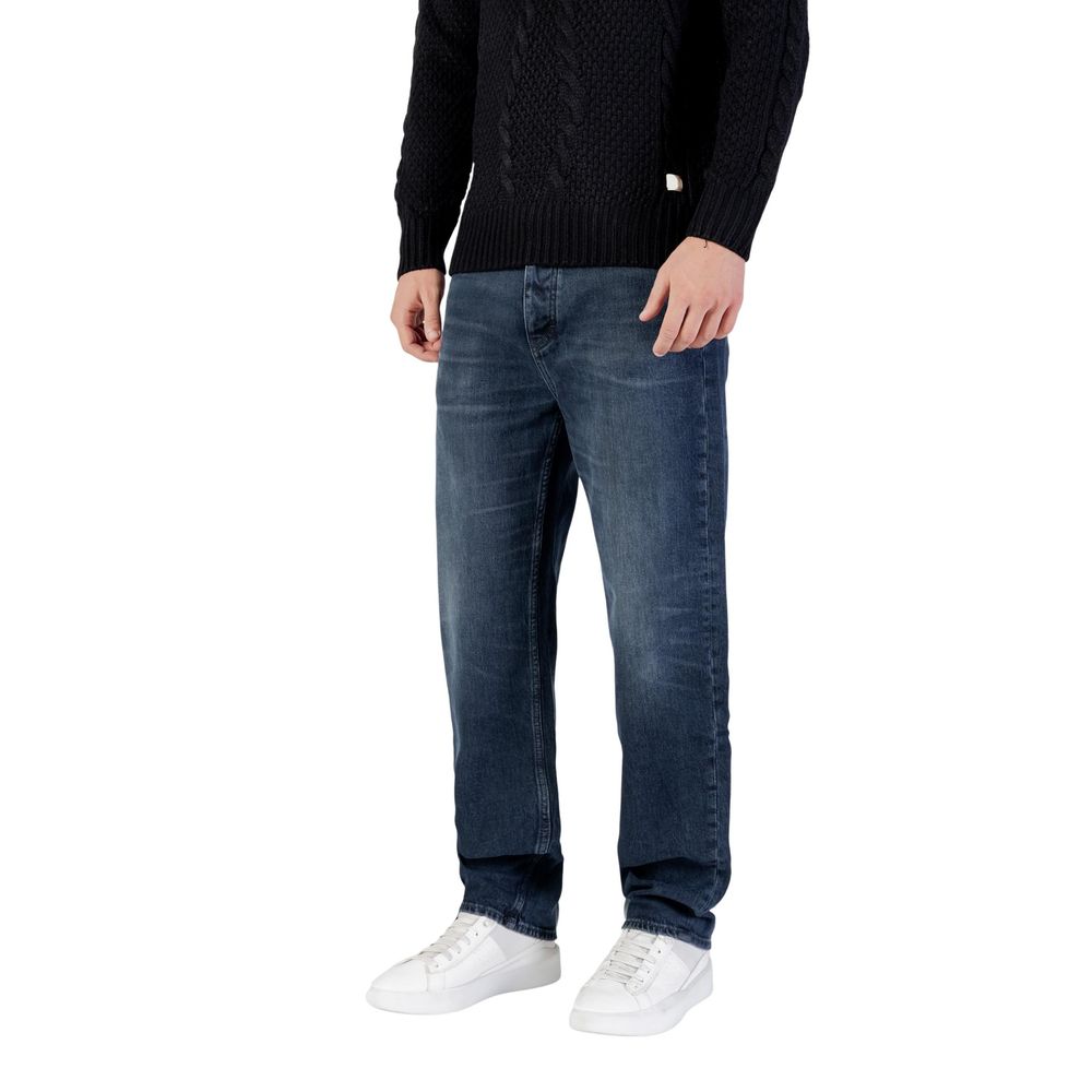 Tommy Hilfiger Jeans Blue Recycled Cotton Relaxed Fit Jeans - Luxe Nova