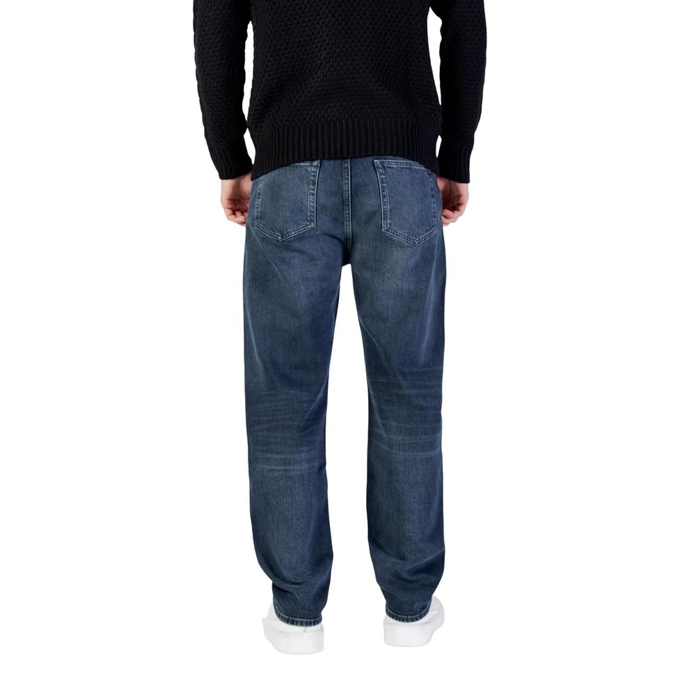 Tommy Hilfiger Jeans Blue Recycled Cotton Relaxed Fit Jeans - Luxe Nova