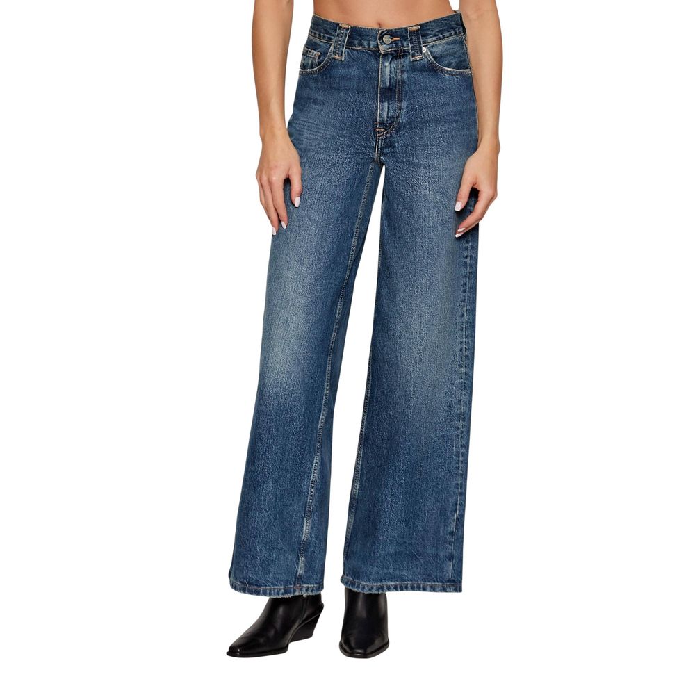 Tommy Hilfiger Blue Recycled Cotton Relaxed Fit Jeans - Luxe Nova