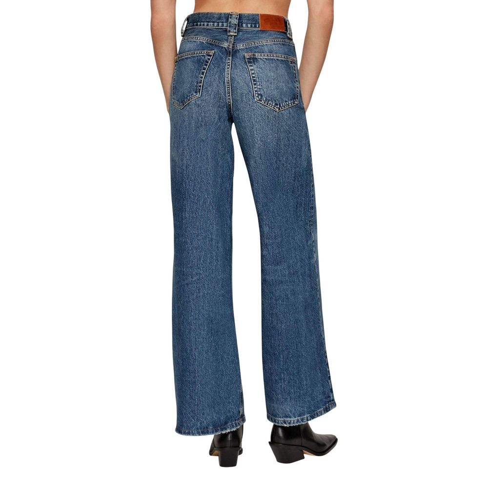 Tommy Hilfiger Blue Recycled Cotton Relaxed Fit Jeans - Luxe Nova