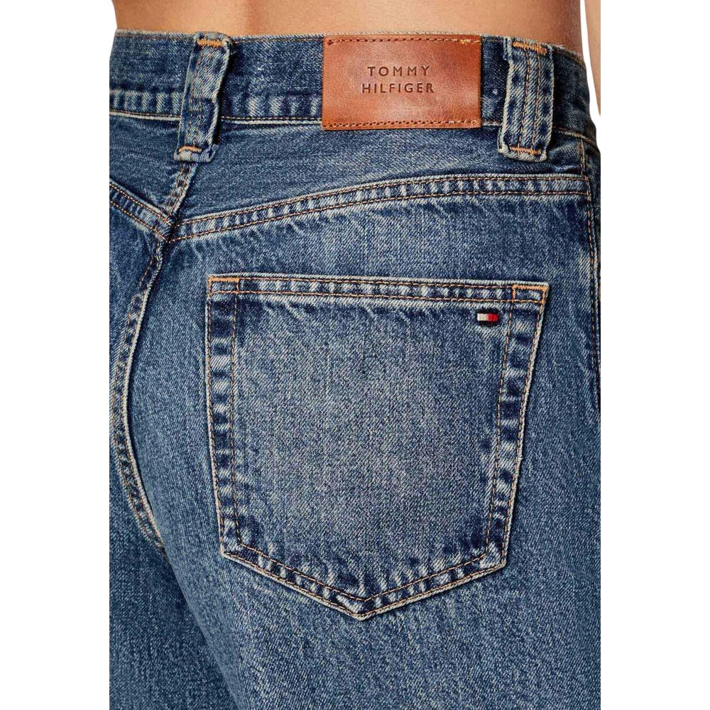 Tommy Hilfiger Blue Recycled Cotton Relaxed Fit Jeans - Luxe Nova