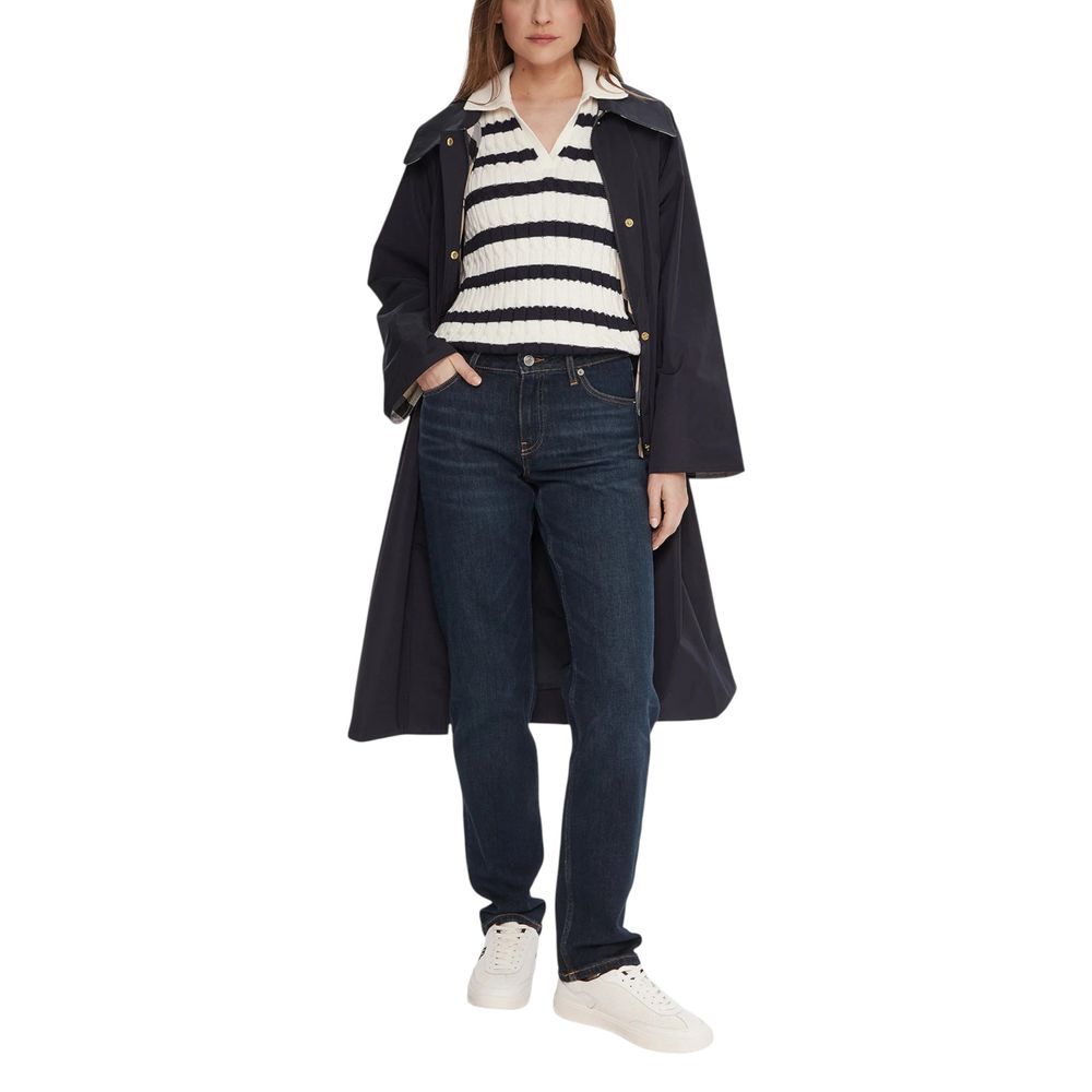 Tommy Hilfiger Blue Recycled Cotton Mom Jeans - Luxe Nova