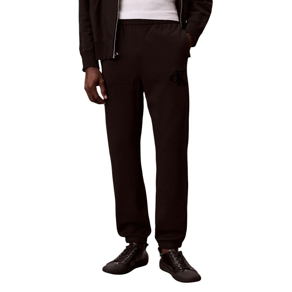 Calvin Klein Jeans Black Cotton Joggers (Workout Pants) - Luxe Nova