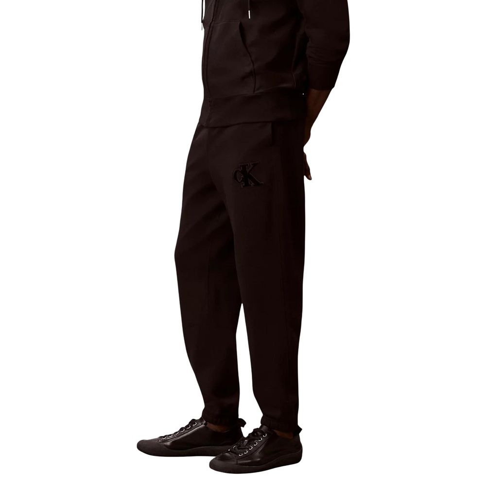 Calvin Klein Jeans Black Cotton Joggers (Workout Pants) - Luxe Nova