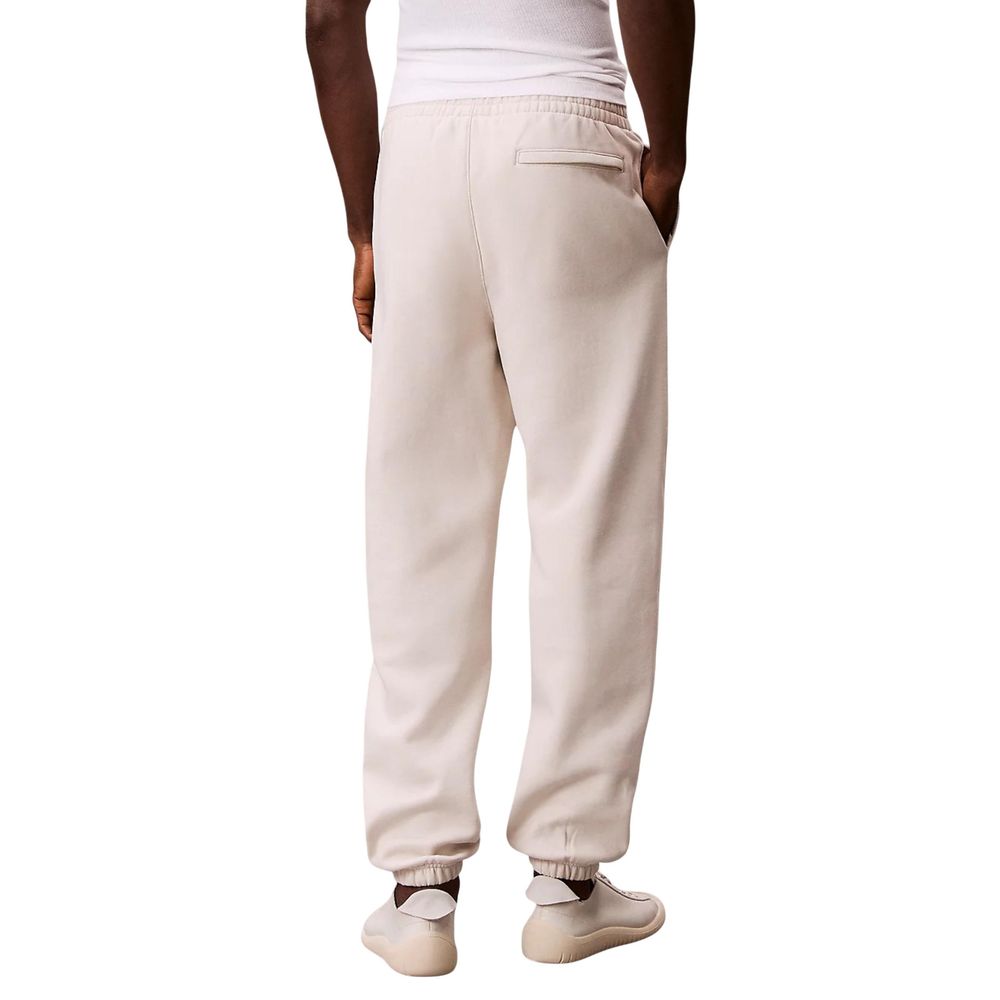 Calvin Klein Jeans Beige Cotton Joggers (Workout Pants) - Luxe Nova