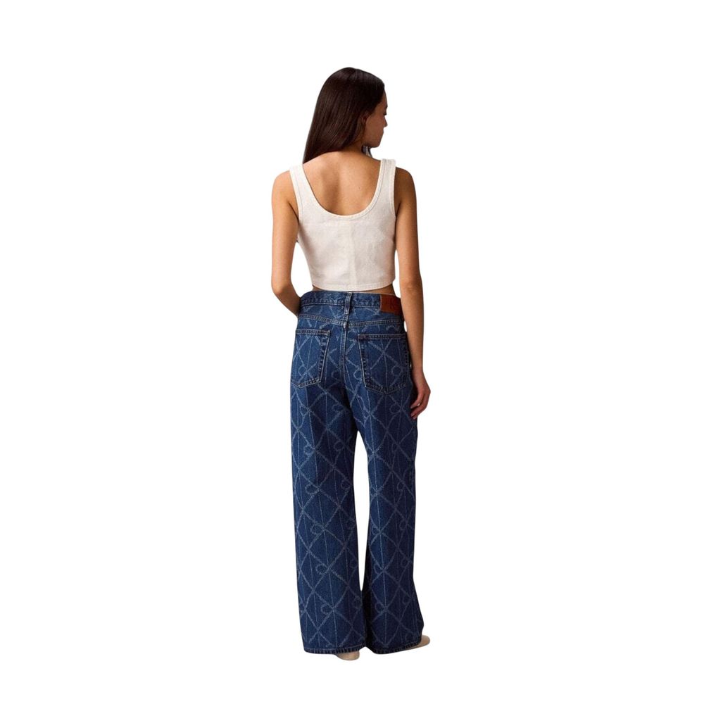 Calvin Klein Jeans Blue Cotton Boyfriend Jeans - Luxe Nova