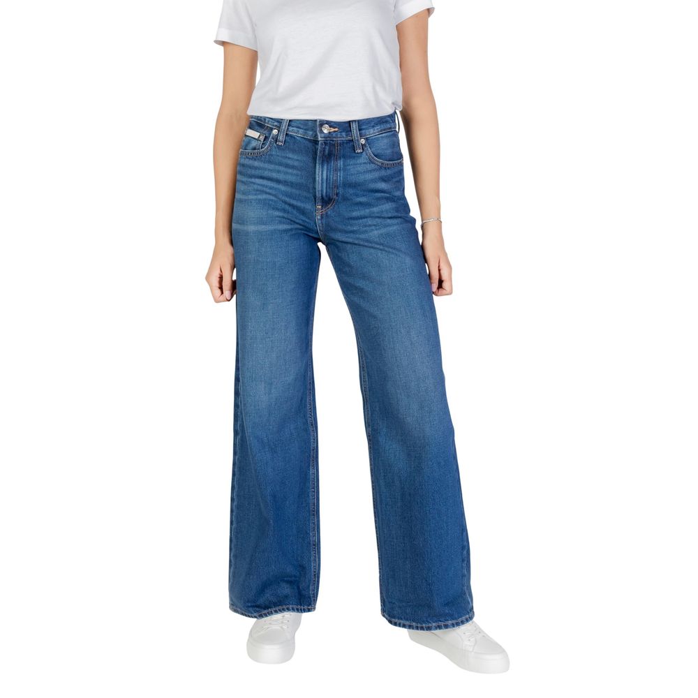 Calvin Klein Jeans Blue Cotton Boyfriend Jeans - Luxe Nova
