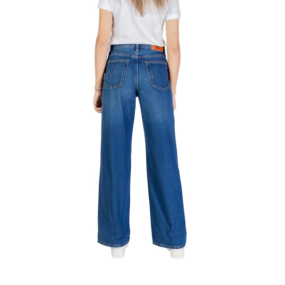 Calvin Klein Jeans Blue Cotton Boyfriend Jeans - Luxe Nova