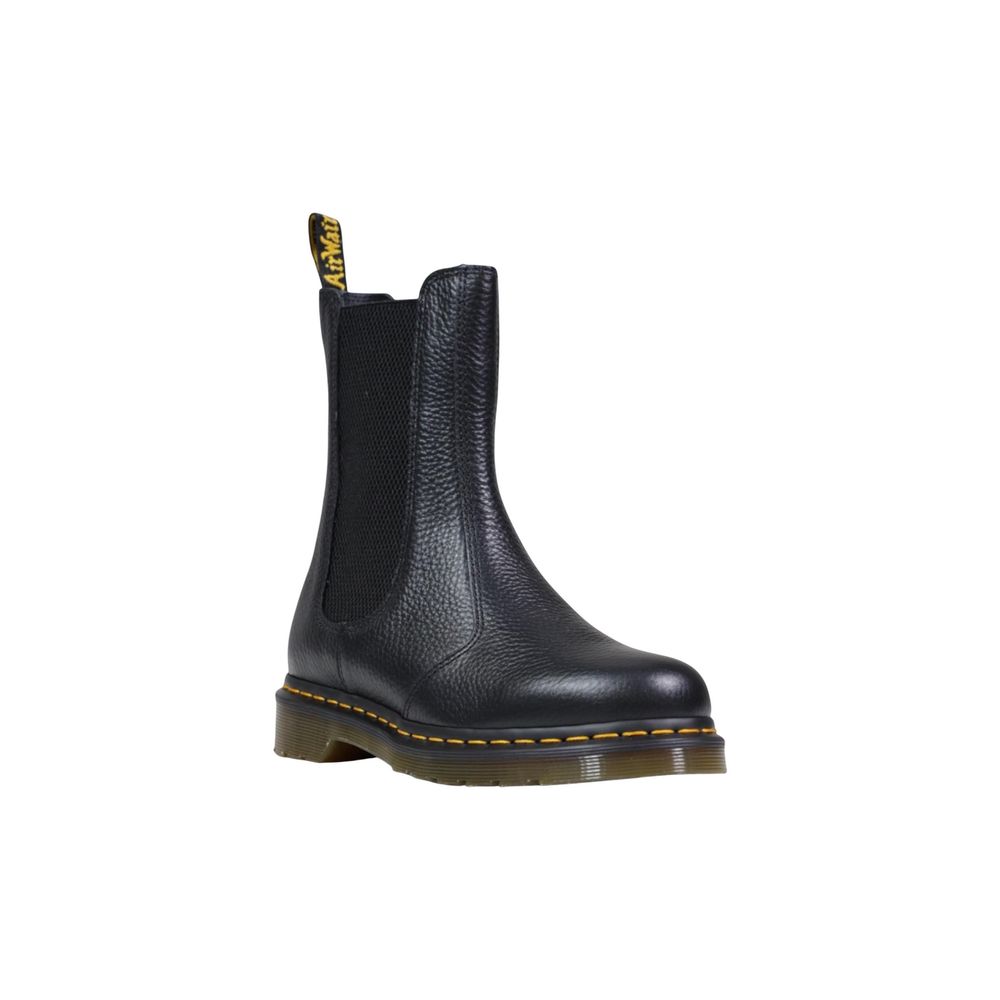Dr. Martens Black Leather Ankle Boots - Luxe Nova