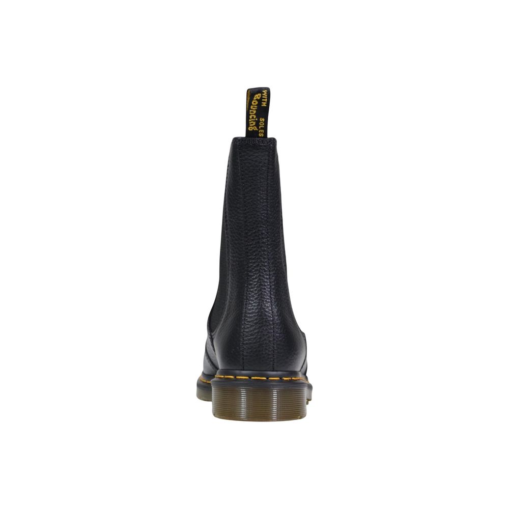 Dr. Martens Black Leather Ankle Boots - Luxe Nova