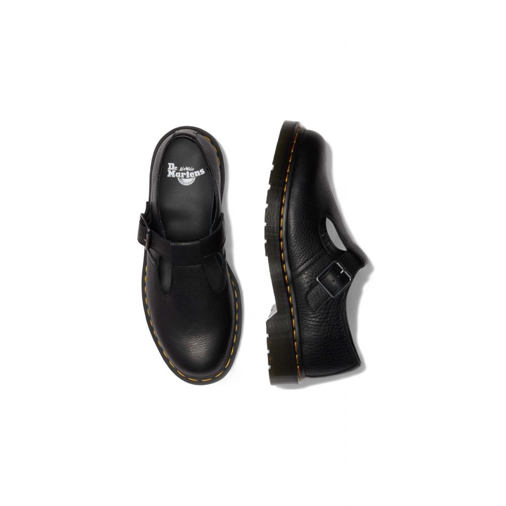 Dr. Martens Black Leather Platform Pumps - Luxe Nova