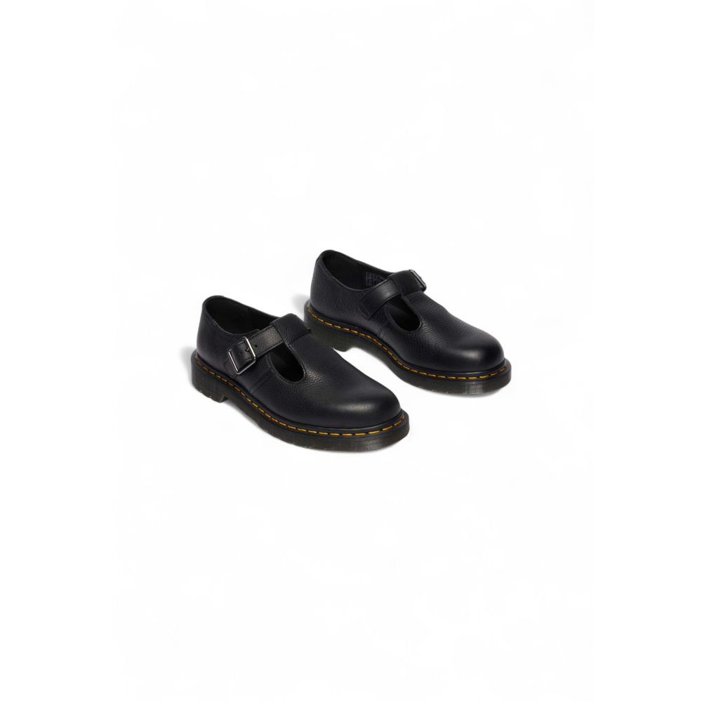 Dr. Martens Black Leather Platform Pumps - Luxe Nova
