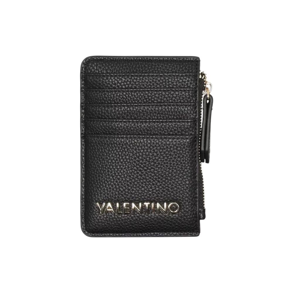 Mario Valentino Black Polyethylene Wallet - Luxe Nova