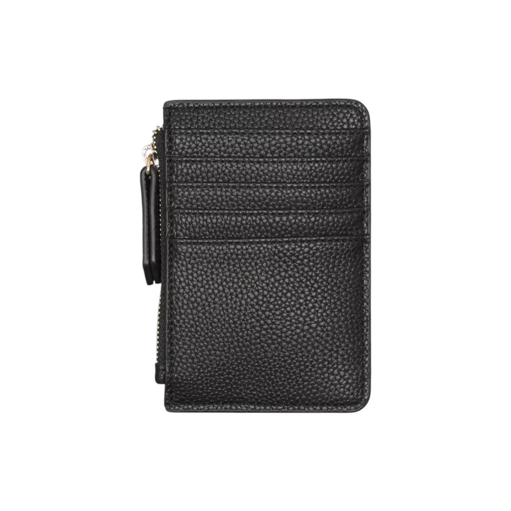 Mario Valentino Black Polyethylene Wallet - Luxe Nova