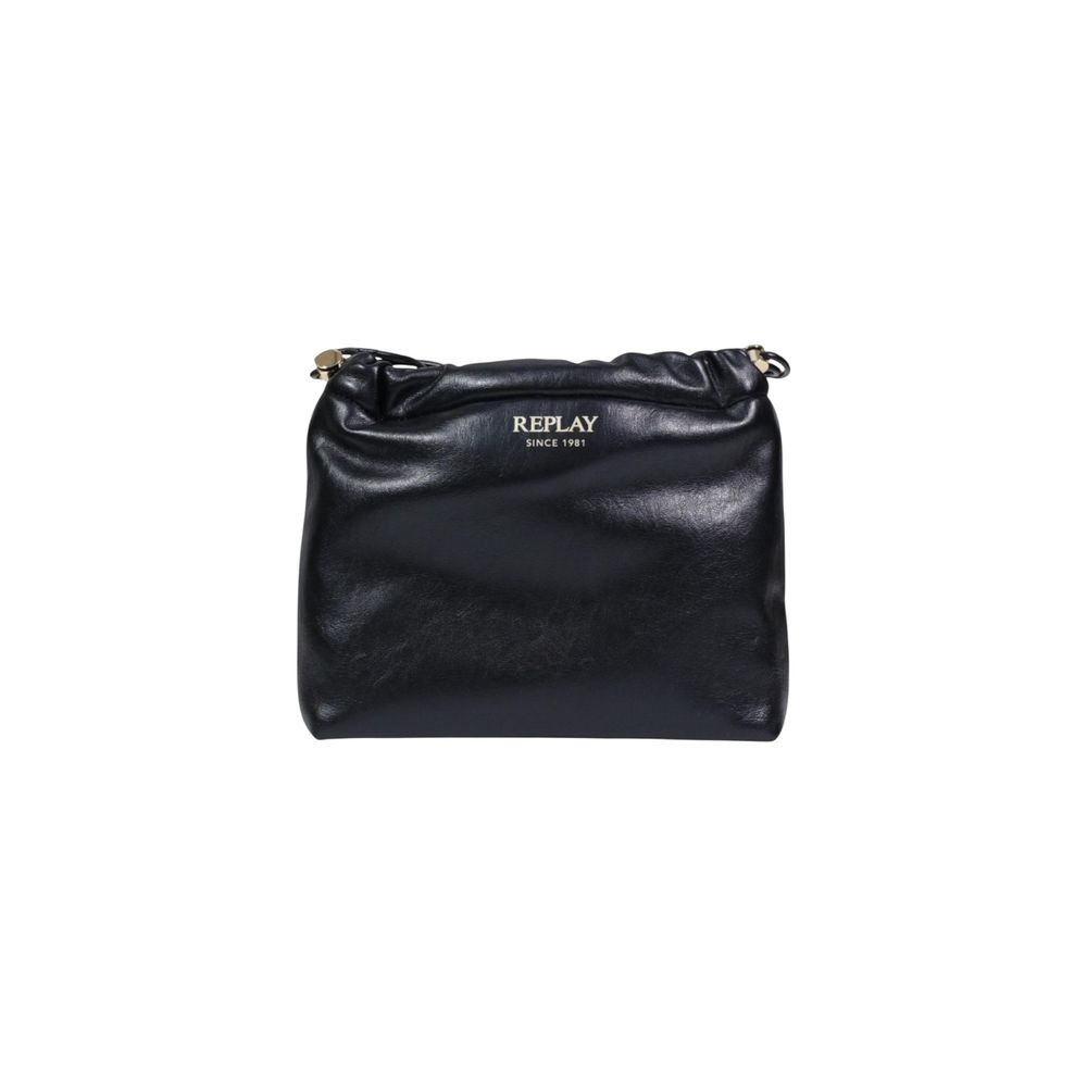 Replay Black Polyester Handbag - Luxe Nova
