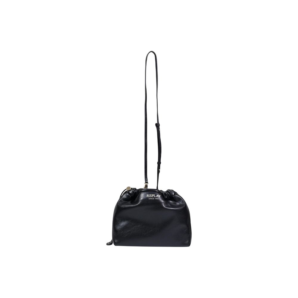 Replay Black Polyester Handbag - Luxe Nova
