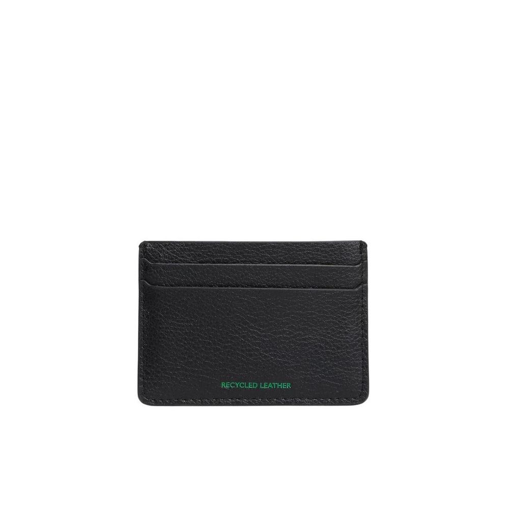 Tommy Hilfiger Jeans Black Leather Cardholder - Luxe Nova