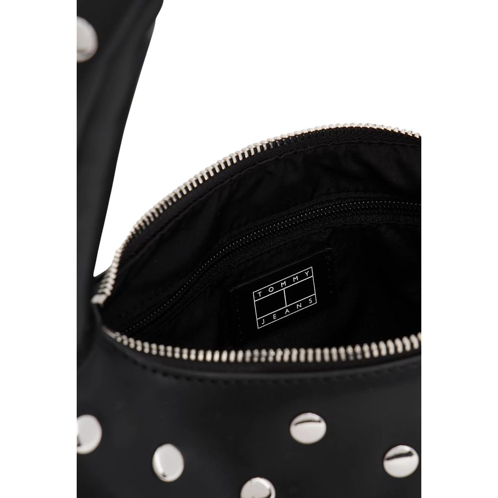 Tommy Hilfiger Jeans Black Polyethylene Handbag - Luxe Nova