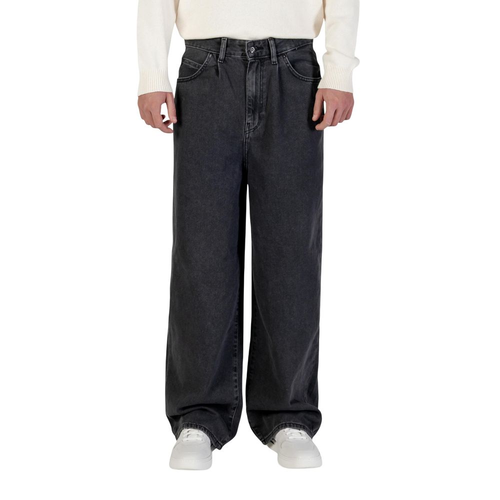 Only & Sons Black Cotton Relaxed Fit Jeans - Luxe Nova