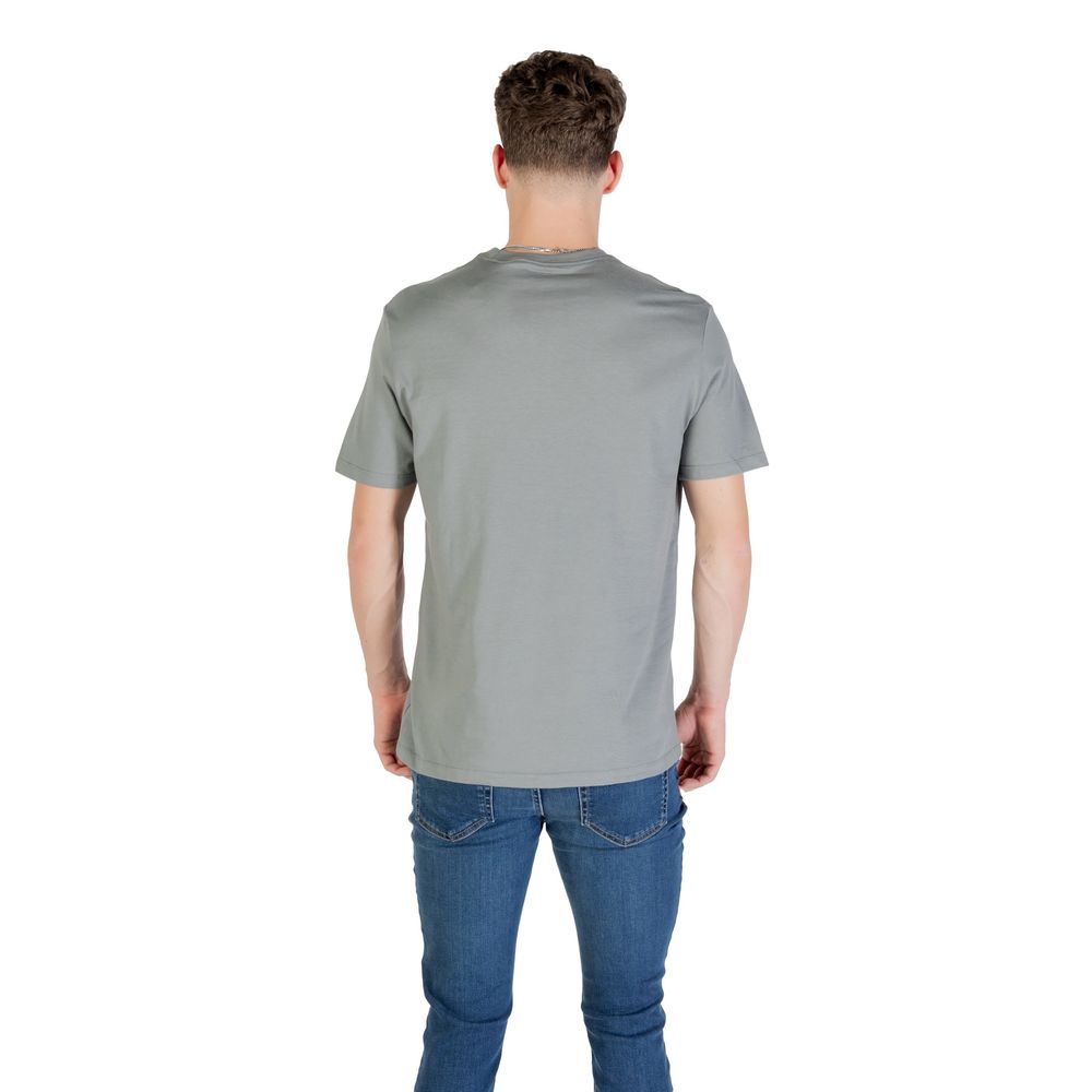 Calvin Klein Jeans Gray Cotton T-Shirt - Luxe Nova