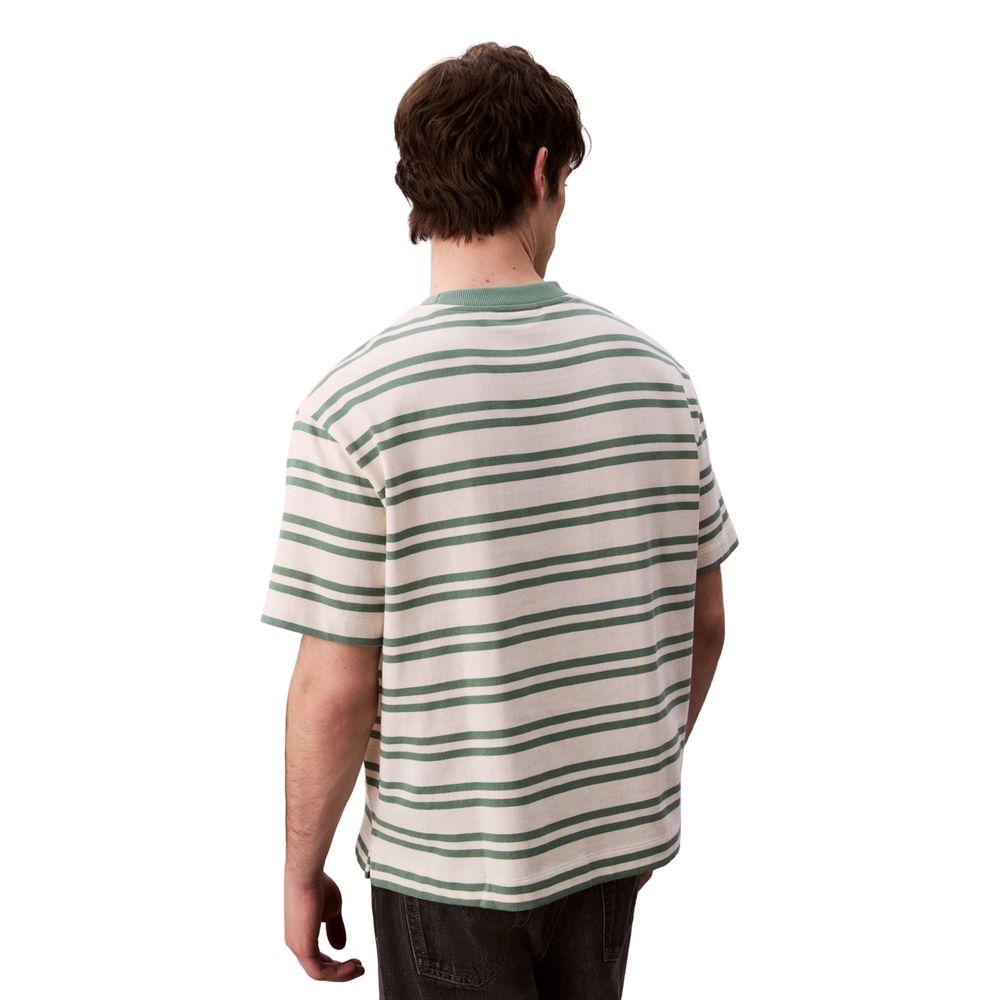 Calvin Klein Jeans White Cotton T-Shirt - Luxe Nova