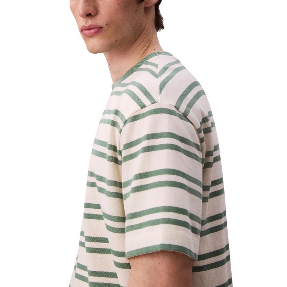 Calvin Klein Jeans White Cotton T-Shirt - Luxe Nova