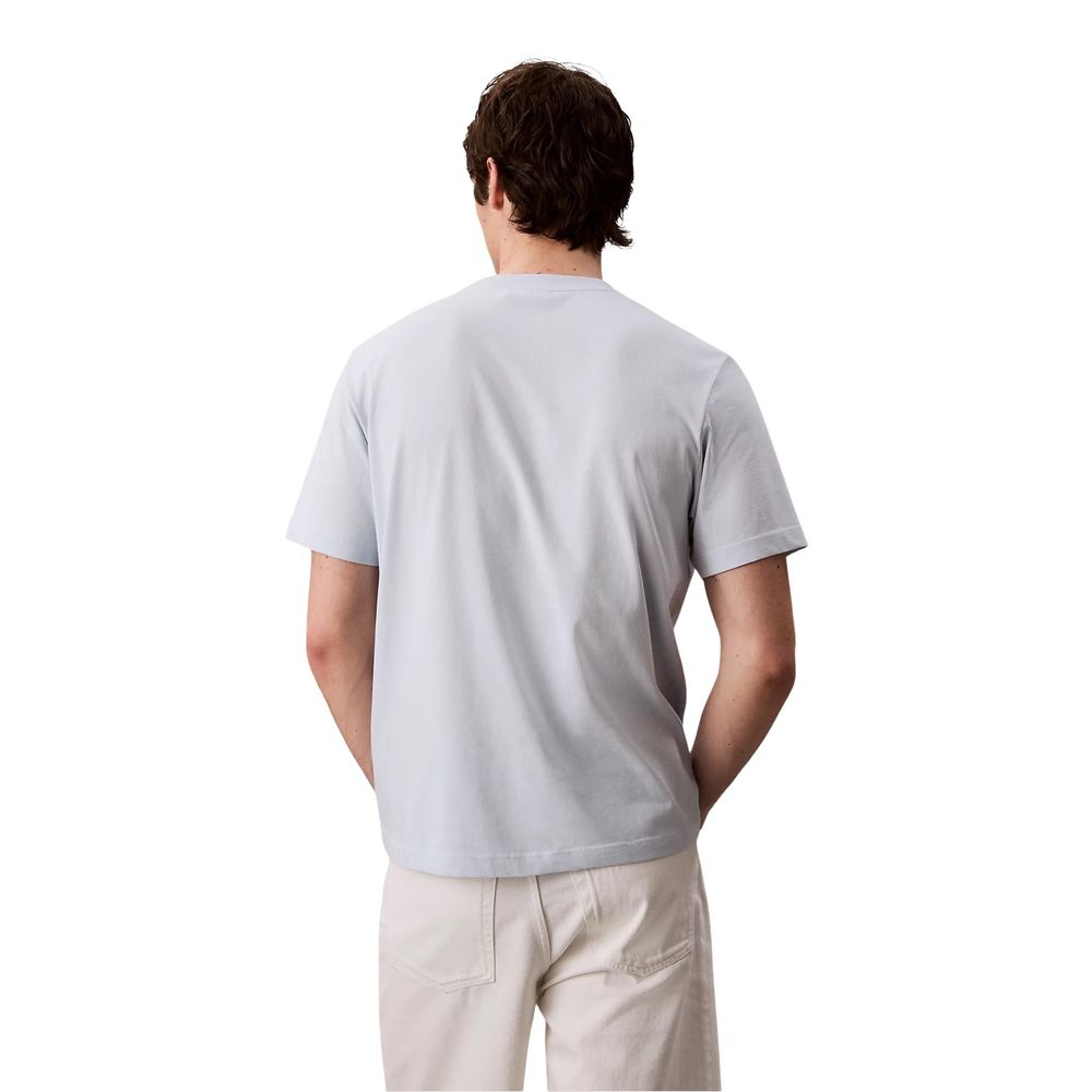 Calvin Klein Jeans Blue Cotton T-Shirt - Luxe Nova