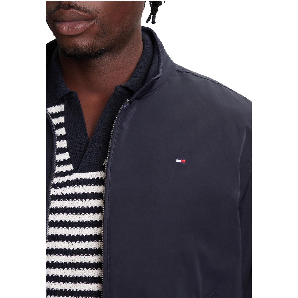 Tommy Hilfiger Blue Recycled Polyester Bomber - Luxe Nova
