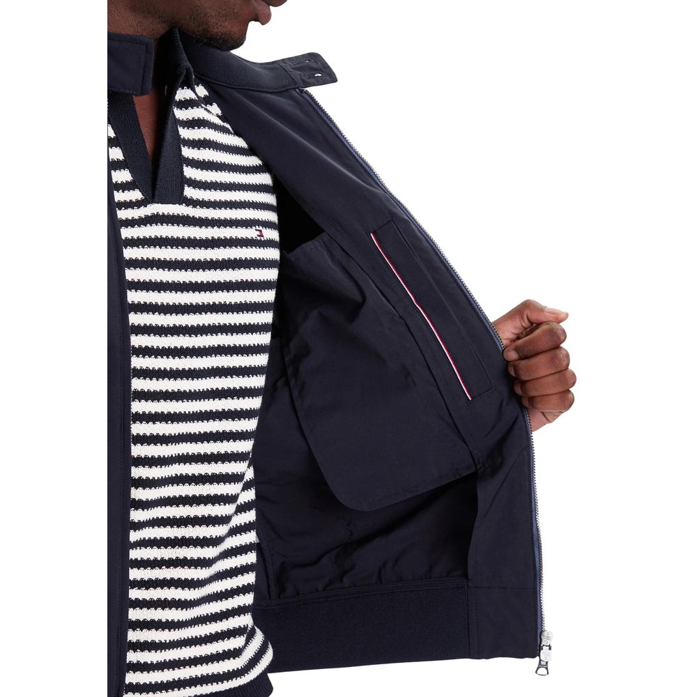 Tommy Hilfiger Blue Recycled Polyester Bomber - Luxe Nova
