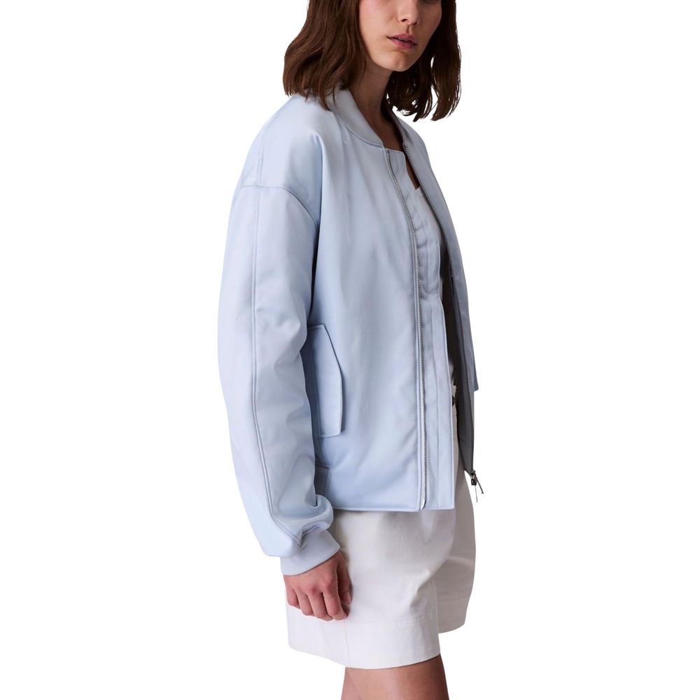 Calvin Klein Jeans Blue Recycled Polyester Bomber - Luxe Nova