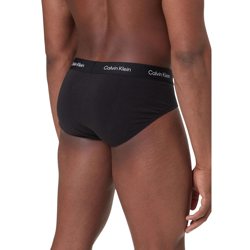 Calvin Klein Underwear Black Cotton Briefs - Luxe Nova