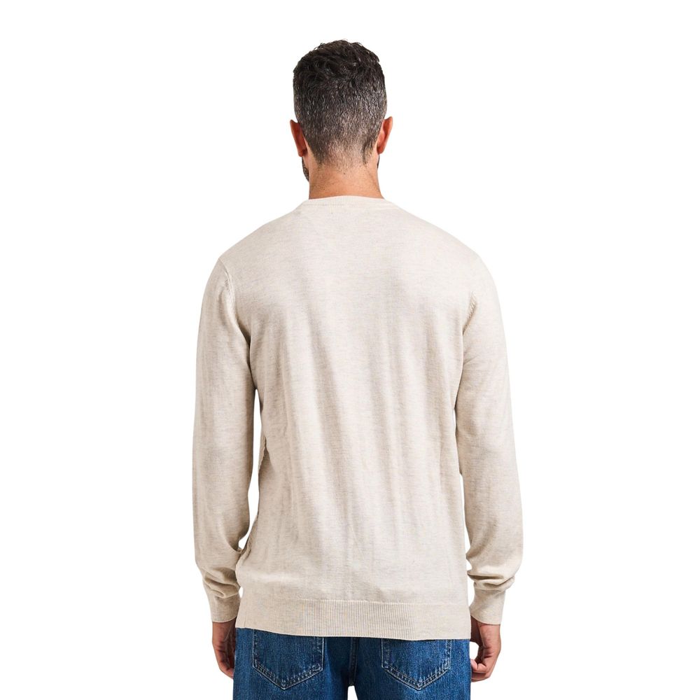 Guess Beige Polyacrylic Sweatshirt - Luxe Nova