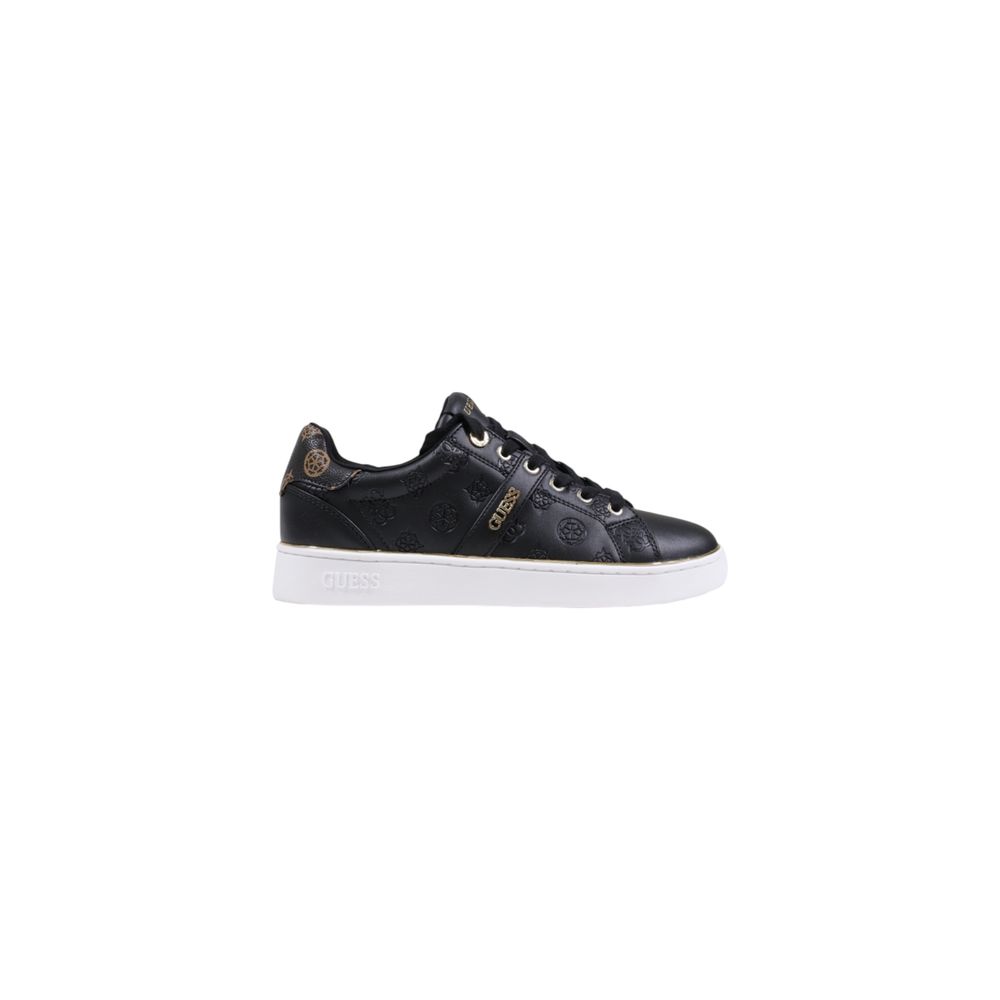 Guess Black Polyethylene Low Top Sneakers - Luxe Nova