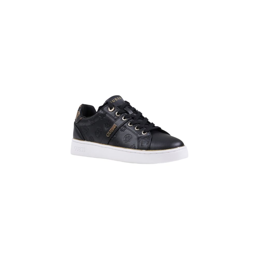 Guess Black Polyethylene Low Top Sneakers - Luxe Nova