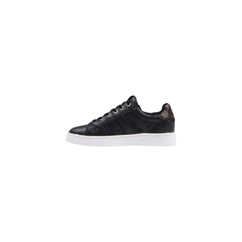 Guess Black Polyethylene Low Top Sneakers - Luxe Nova
