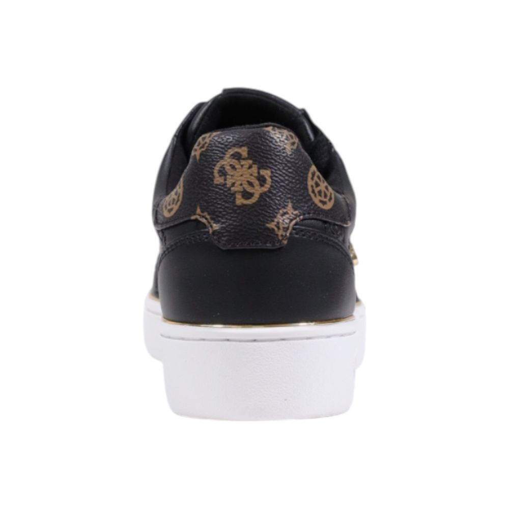 Guess Black Polyethylene Low Top Sneakers - Luxe Nova